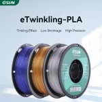 Filamento eSun PLA Twinkling (Glitter)