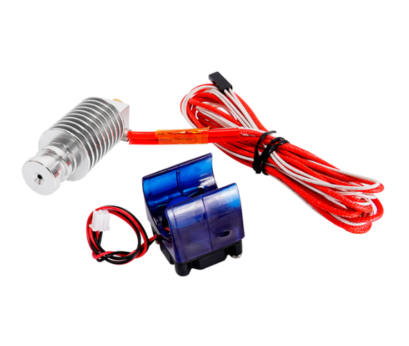 Hotend V6 with Fan2 E3D Hotend V6 con ventilador (24V) - Imagen 1