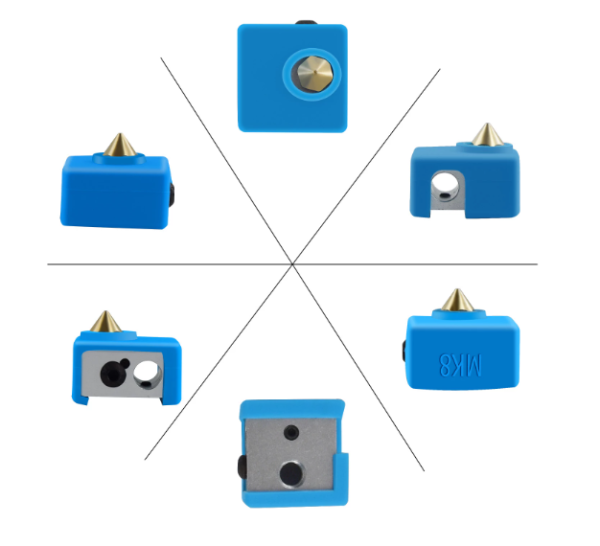 Silicona para bloque Mk8 de Creality - Imagen 2