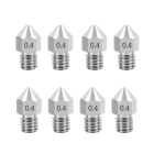 Boquilla MK8 de acero inoxidable 0.4mm