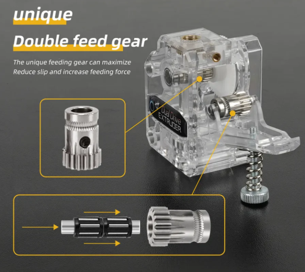 Kit repuesto para extrusor doble engrane - Imagen 3