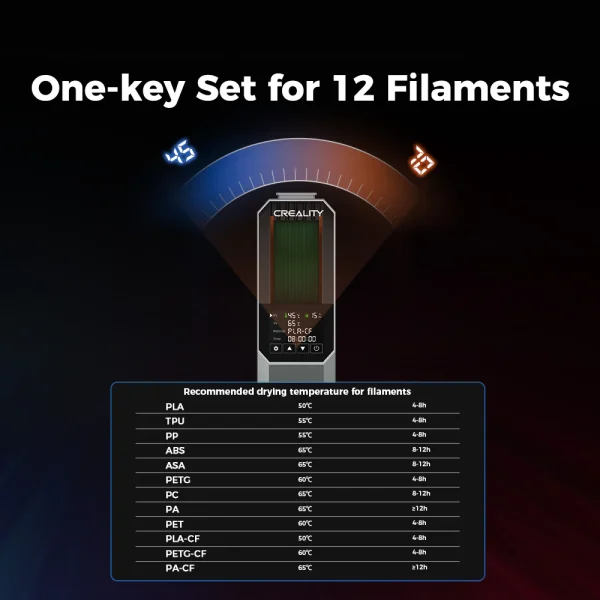 Secador de Filamentos Creality Space PI - Imagen 2