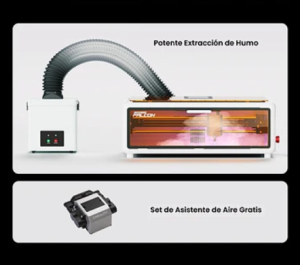 CNC Grabado y Corte láser Creality Falcon A1 10W - Imagen 6