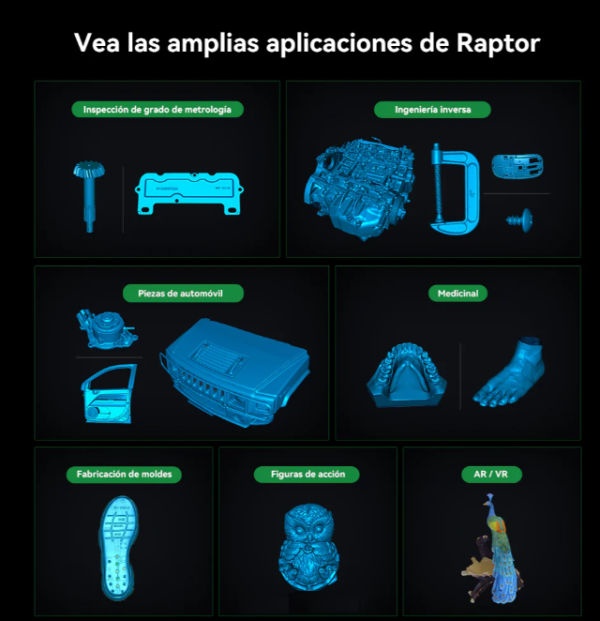 Escáner 3D Creality Raptor - Imagen 6