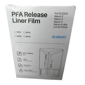 REPUESTO 3D PACK X 5 PFA FILM O FEP FILM SATURN SERIES