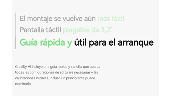 Impresora Creality Hi - Imagen 6