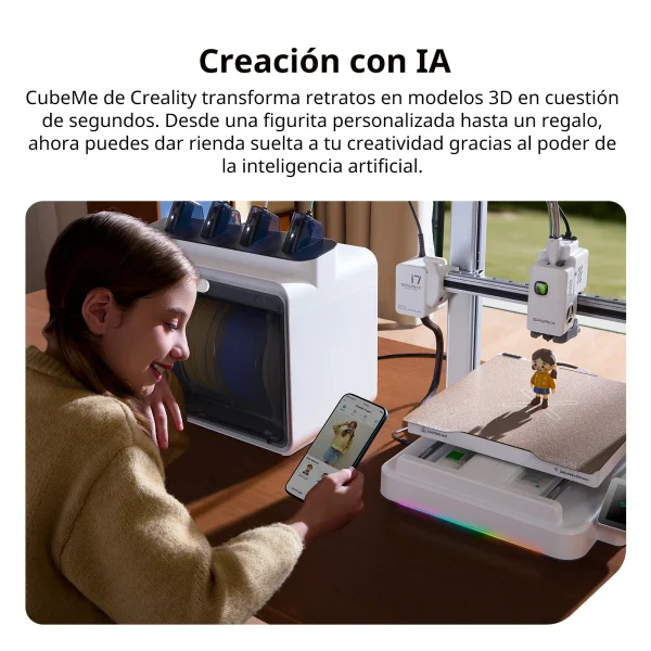 Impresora Creality SPARKX i7 Combo - Imagen 8