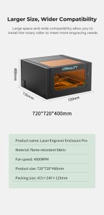 Carcasa para grabadora laser Creality - Imagen 2
