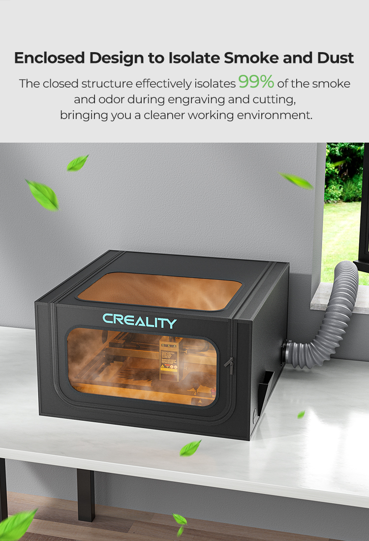 Creality Engraver Enclosure Pro 5 Carcasa para grabadora laser Creality - Imagen 1